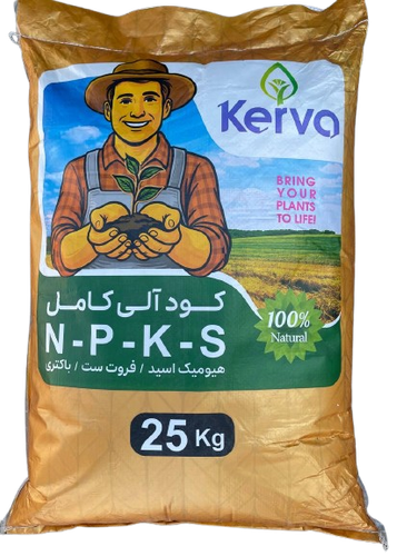 کود آلی کامل NPKS کروا ۲۵ کیلو گرم دو عدد