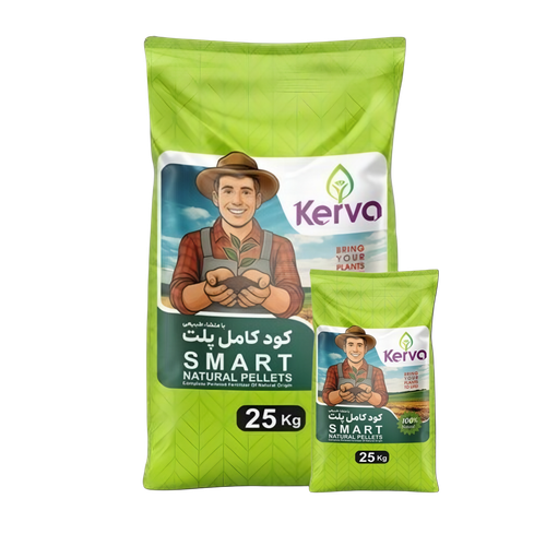 کود باغچه کامل ارگانیک پلیت (گرانول)کروا ۲۵ کیلویی یک عدد